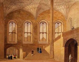 The Hall of Christ Church, Oxford by George Pyne