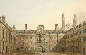 Clare College, Cambridge by George Pyne
