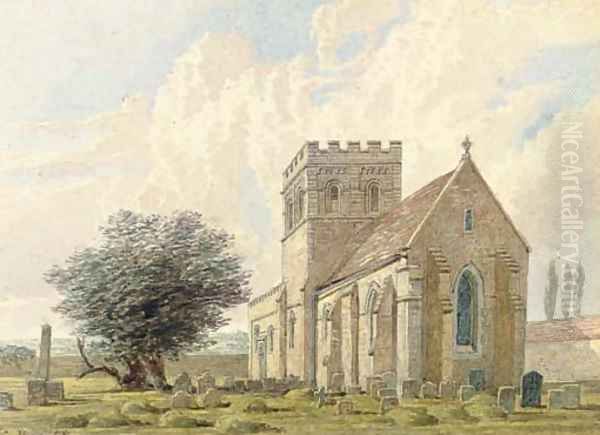 Iffley Church, Oxford - view 1