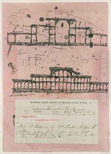 Great Exhibition, 1851 first sketch for the building, 1850