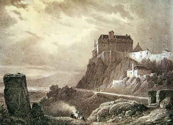 Stirling Castle, engraved by Villeneuve - view 1