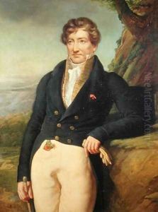 Portrait of the French Zoologist and Paleontologist, Georges Cuvier 1769-1832 by Marie Nicolas Ponce-Camus