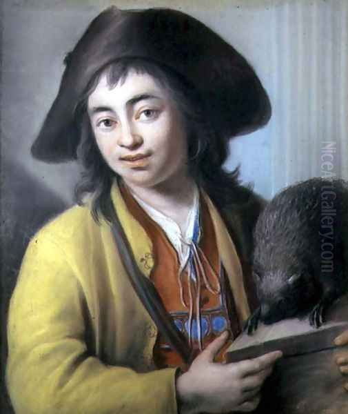 Peasant Boy with a Marmot, 1732 - view 1