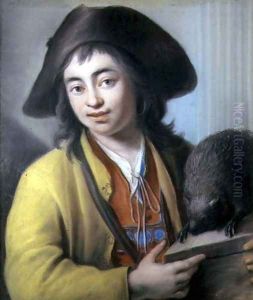 Peasant Boy with a Marmot, 1732 by Luigi Pitti