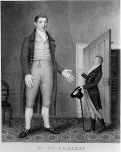 Portrait of Mr William Bradley, engraved by Freeman, 1793 by Peat, Thomas