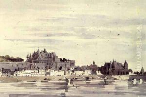 View of Amboise, France View of Amboise, France