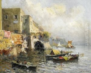 Fishingboats Along The Coast