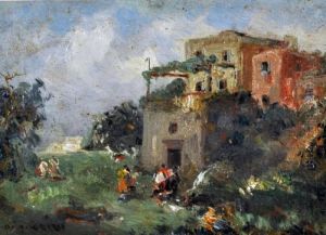 Paesaggio by Francesco Marino Di