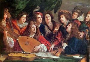 The Musical Society, 1688 by Francois Puget