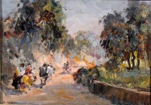 Paesaggio by Francesco Marino Di