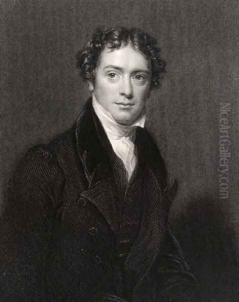 Michael Faraday, engraved by J. Cochran, from National Portrait Gallery, volume V, published c.1835 - view 1