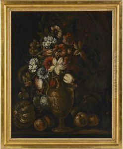 Blomsterstilleben by Mario Nuzzi Mario Dei Fiori