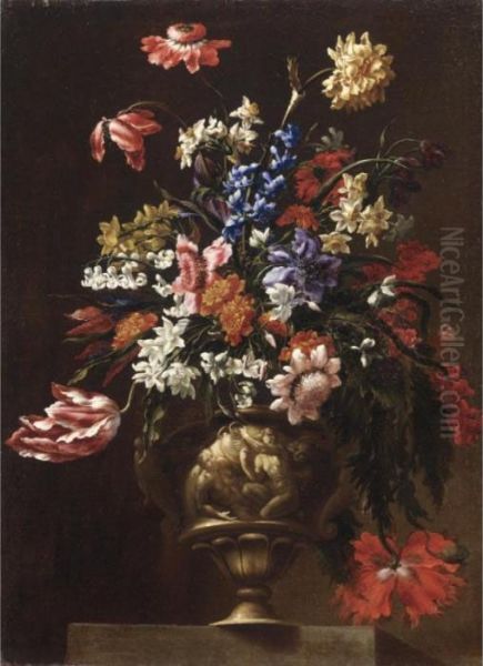 Natura Morta Con Vaso Di Fiori - view 1