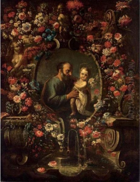 St. Joseph And The Infant Christ - view 1
