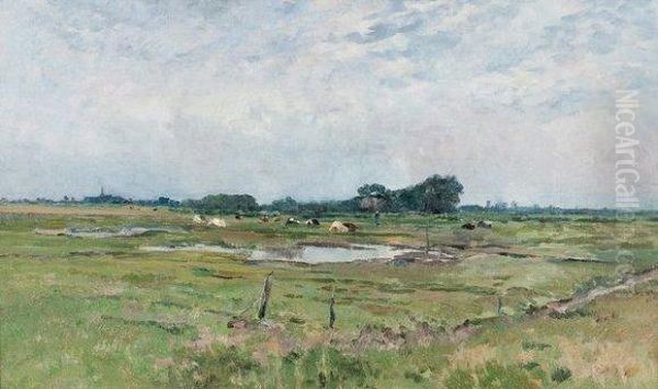 Troupeau Dans Un Paysage - view 1