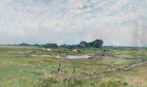 Troupeau Dans Un Paysage