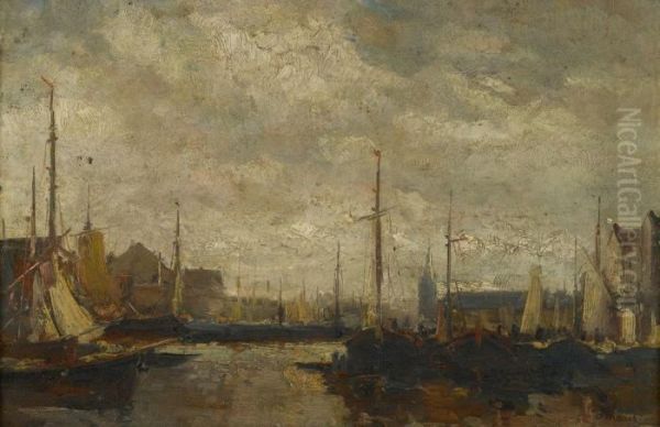 A Dutch Port - view 1