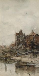 Harbour In Delft