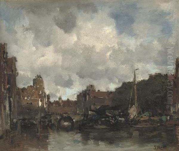 A Dutch Harbour Town - view 1