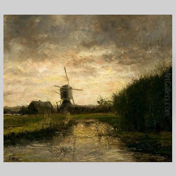Landscape With Windmill. - view 1