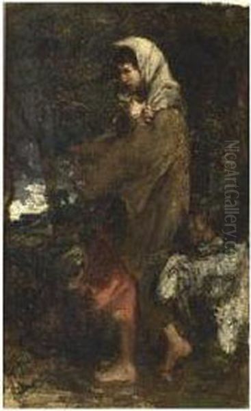 A Shepherdess - view 1