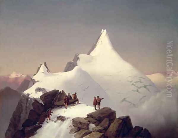 View of the Grossglocker mountain - view 1