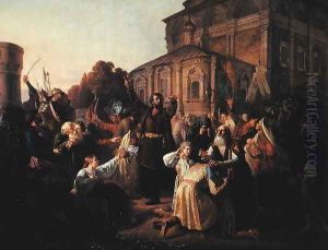 Minin d.1616 appealing to the Novgorodians in 1611, 1861