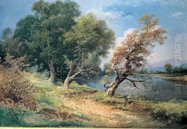 Paesaggio Con Alberi - view 1