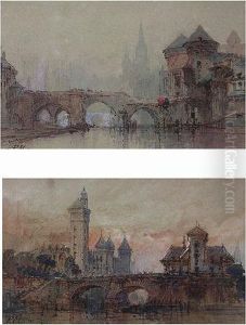 Pump St Michel,
Old Paris by Paul Marny