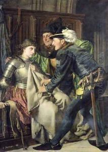 Joan of Arc 1412-31 Insulted in Prison, 1866 Joan of Arc 1412-31 Insulted in Prison, 1866
