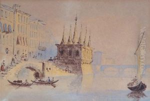 A Continental Canal Scene