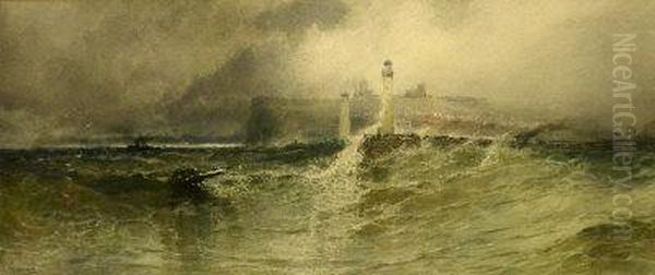 Stormy Seas Off Scarborough And Whitby - view 1
