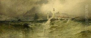 Stormy Seas Off Scarborough And Whitby thumbnail