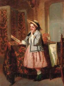 The young connoisseur by Isidore Patrois