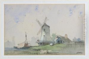 Study Of A Mill by Paul Marny