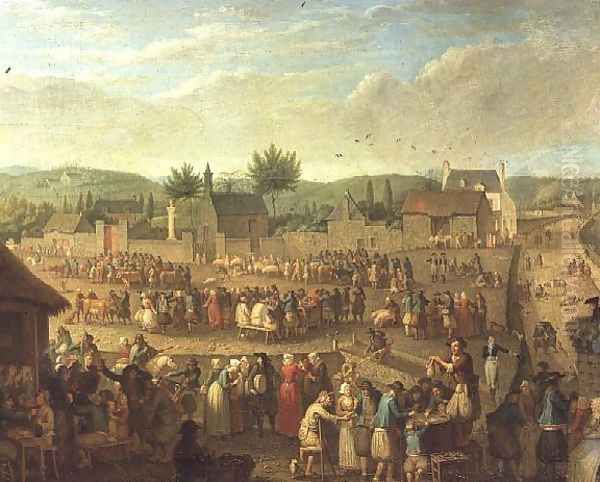 The Fair at Quimper, 1810 - view 1