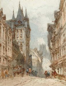 St.lo, Normandy by Paul Marny