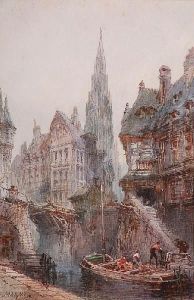 A Continental City by Paul Marny