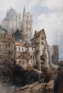 Mont St Michel by Paul Marny