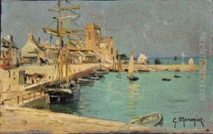 Le Petit Port by Georges Philibert Charles Marionez