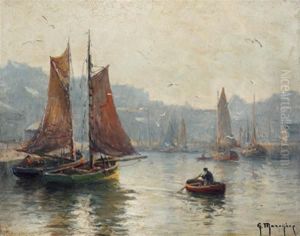 Bateau De Peche Dans Un Port