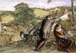 The Shepherds Suit Rejected, 1867 by William Vandyke Patten
