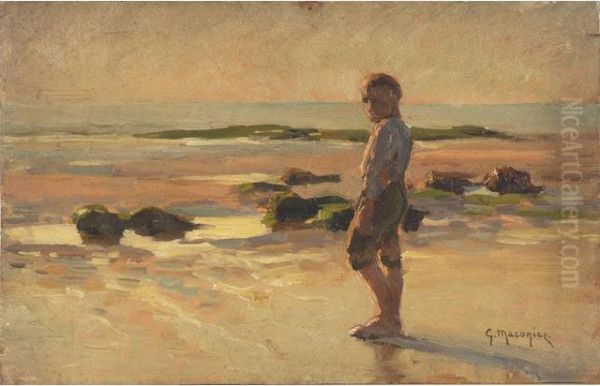 Enfant Sur La Plage - view 1