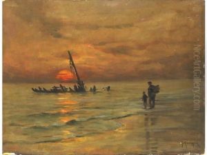 L'epave by Georges Philibert Charles Marionez