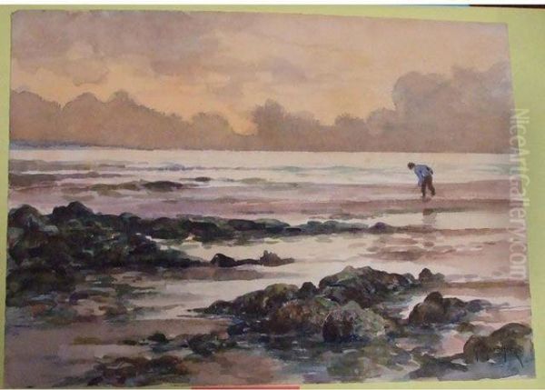 Pecheur Au Bord De La Mer - view 1