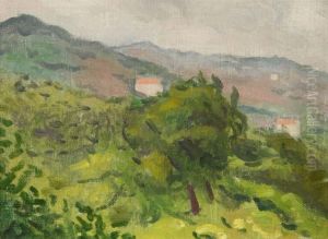 Paysage De Ceret by Albert Marquet