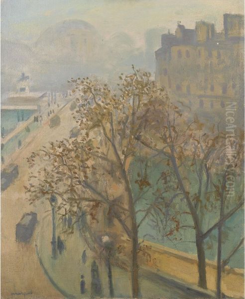 Le Pont-neuf, Brume D'automne - view 1