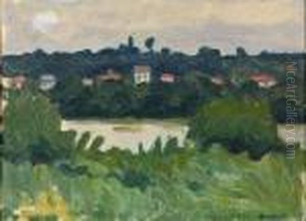 La Seine A Poissy - view 1