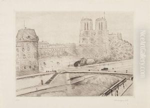 Notre-dame De Paris Et La Seine by Albert Marquet