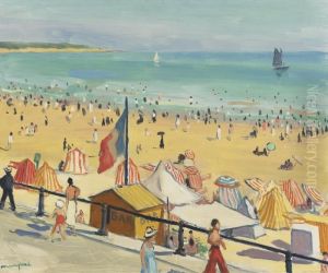 La Plage, Sables D'olonne by Albert Marquet